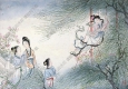 費(fèi)丹旭國(guó)畫 仕女 (2) 高清大圖下載