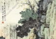 袁松年作品 峽江泛舟圖 高清大圖下載