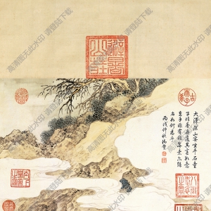 清 金廷標(biāo)《羅漢圖》國(guó)畫(huà)高清大圖下載