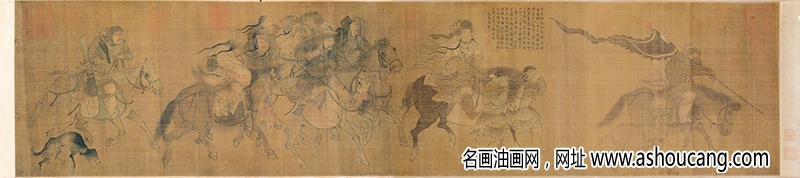 宋 文姬《歸漢圖》國(guó)畫高清大圖下載