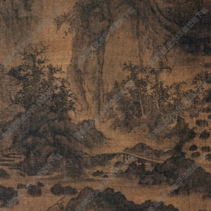 北宋 李成《茂林遠(yuǎn)岫圖》國(guó)畫(huà)高清大圖下載