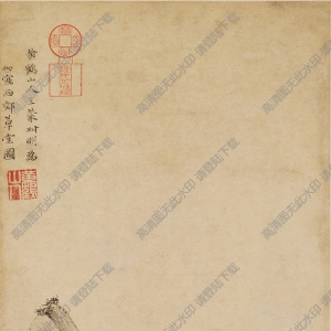 王蒙超高清《西郊草堂圖》國(guó)畫(huà)百度云網(wǎng)盤(pán)下載
