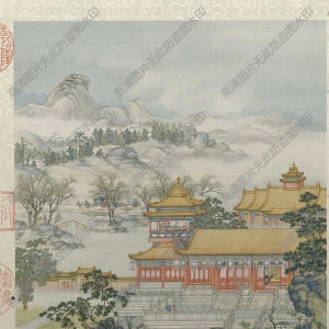 陳枚超高清《山水樓閣圖冊(cè)》國(guó)畫(huà)百度云網(wǎng)盤(pán)下載