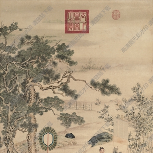 郎世寧超高清_弘歷觀畫圖_國畫百度云網(wǎng)盤下載