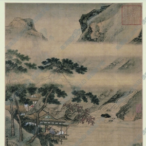 仇英超高清_臨溪水閣圖_國畫百度云網(wǎng)盤下載