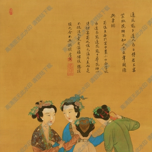 唐寅超高清_王蜀宮妓圖_國畫百度云網(wǎng)盤下載
