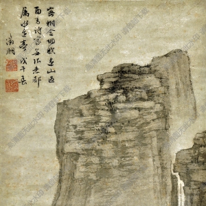 文徵明_水亭詩思圖_超高清_百度云網(wǎng)盤下載
