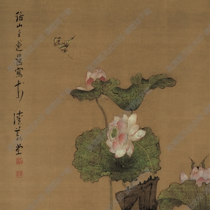 陳洪綬_荷花鴛鴦_超高清_百度云網(wǎng)盤下載