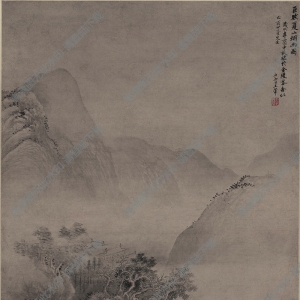 王翚超高清《夏山煙雨圖》國(guó)畫百度云網(wǎng)盤下載