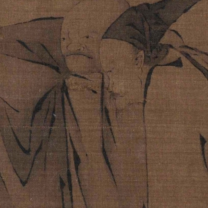 梁楷_三高士游賞圖_超高清_百度云網(wǎng)盤(pán)下載