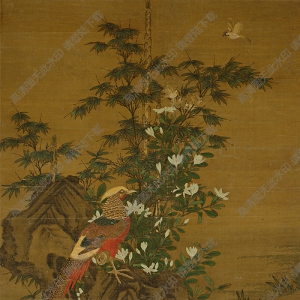 王淵_花竹錦雞圖_超高清_百度云網(wǎng)盤下載