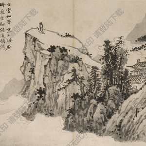 沈周_倀立遠(yuǎn)眺_超高清_百度云網(wǎng)盤下載