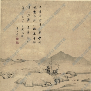 查士標(biāo)_山水圖_超高清_百度云網(wǎng)盤下載