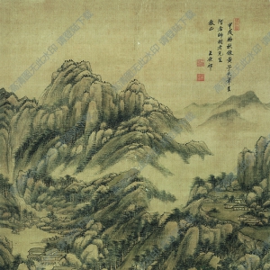 王原祁超高清《山水圖》百度云網(wǎng)盤(pán)下載