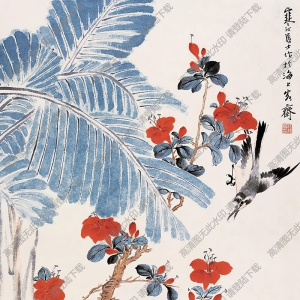 江寒汀作品 花鳥畫7 高清大圖下載