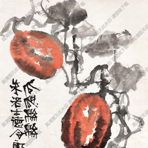 石魯國(guó)畫(huà) 瓜瓞綿綿 高清大圖下載