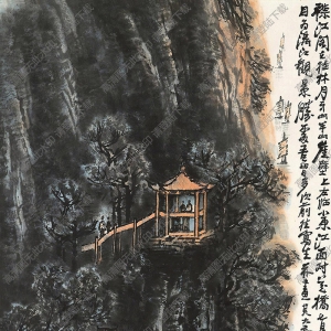 李可染國(guó)畫(huà)_桂林月牙山風(fēng)景_高清大圖下載