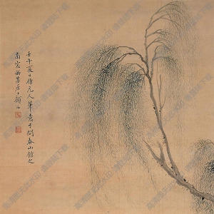 顧洛國(guó)畫(huà)作品 一藍(lán)春光 高清下載