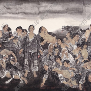 于文江國畫_抗日戰(zhàn)爭中受難的中國女性_高清大圖下載
