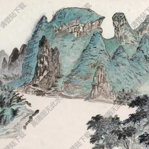 劉力上國(guó)畫作品 山水畫4 高清下載