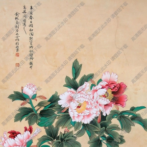 劉力上作品 花鳥(niǎo)圖 高清大圖下載