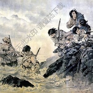 王盛烈作品_八女投江_高清大圖下載