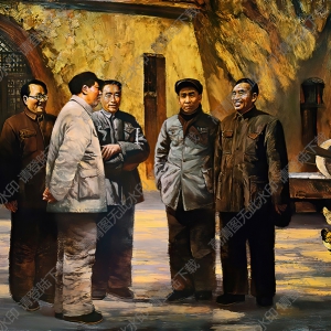 孫立新油畫作品_陜北歲月_高清大圖下載