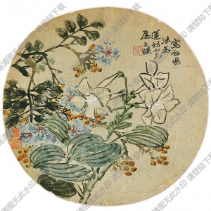 趙之謙國(guó)畫(huà)作品 花卉2 高清下載