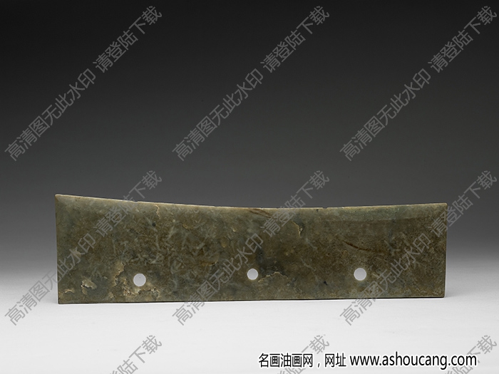 龍山—齊家系 玉刀 高清大圖下載