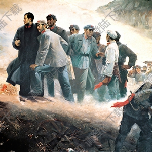 黃同江油畫_四渡赤水_高清大圖下載