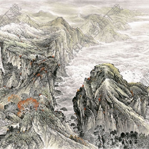國畫名作_江山如畫_氣象萬千_高清大圖下載