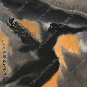 賈又福國(guó)畫(huà)作品 云山牧趣 高清下載