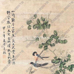 包棟國(guó)畫(huà) 花鳥(niǎo) 高清大圖下載