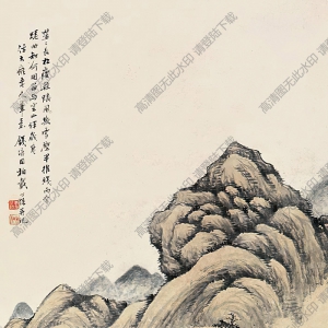 戴以恒國(guó)畫(huà) 山水畫(huà) (3) 高清大圖下載