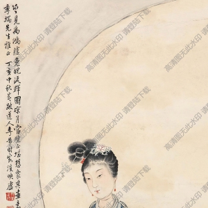 李流芳國(guó)畫(huà) 人物 (2) 高清大圖下載