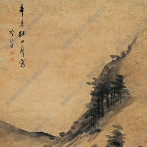 李流芳國(guó)畫(huà) 山水 (8) 高清大圖下載