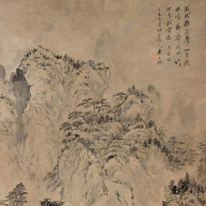 查士標(biāo)國(guó)畫 山水 (3) 高清大圖下載