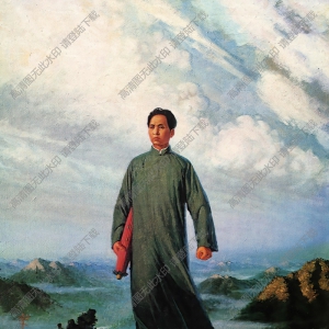 劉春華作品_毛主席去安源_高清大圖下載