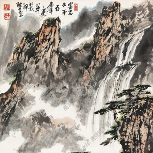 陳大章國(guó)畫(huà) 山水 高清大圖下載