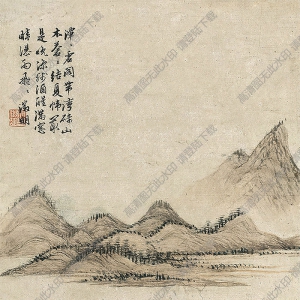 文征明國(guó)畫(huà) 山水 高清大圖下載