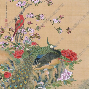 沈銓作品 花鳥 (3) 高清大圖下載