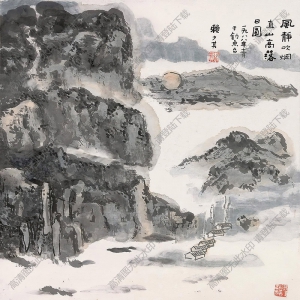 賴少其國(guó)畫(huà) 山水 (11) 高清大圖下載