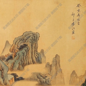 袁江國(guó)畫(huà) 山水 (11) 高清大圖下載