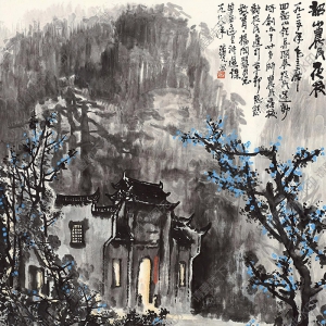 張憑國(guó)畫(huà) 韶山農(nóng)民夜校 高清大圖下載