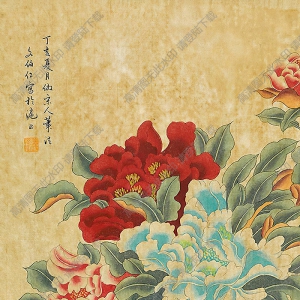 文伯仁國(guó)畫(huà) 花鳥(niǎo) 高清大圖下載