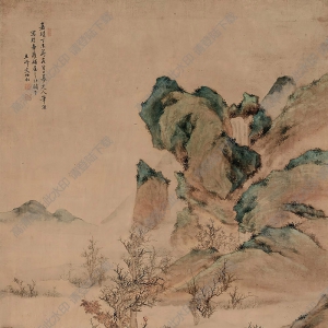 文伯仁國(guó)畫(huà) 山水 (11) 高清大圖下載