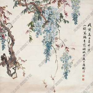 吳青霞國(guó)畫(huà) 大吉圖 高清大圖下載