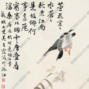 吳青霞國(guó)畫(huà) 蘆雁 (4) 高清大圖下載