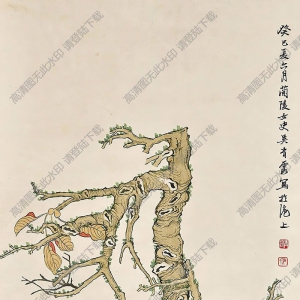 吳青霞國(guó)畫(huà) 秋鵝 高清大圖下載