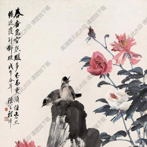 程璋國(guó)畫 花鳥 (3) 高清大圖下載